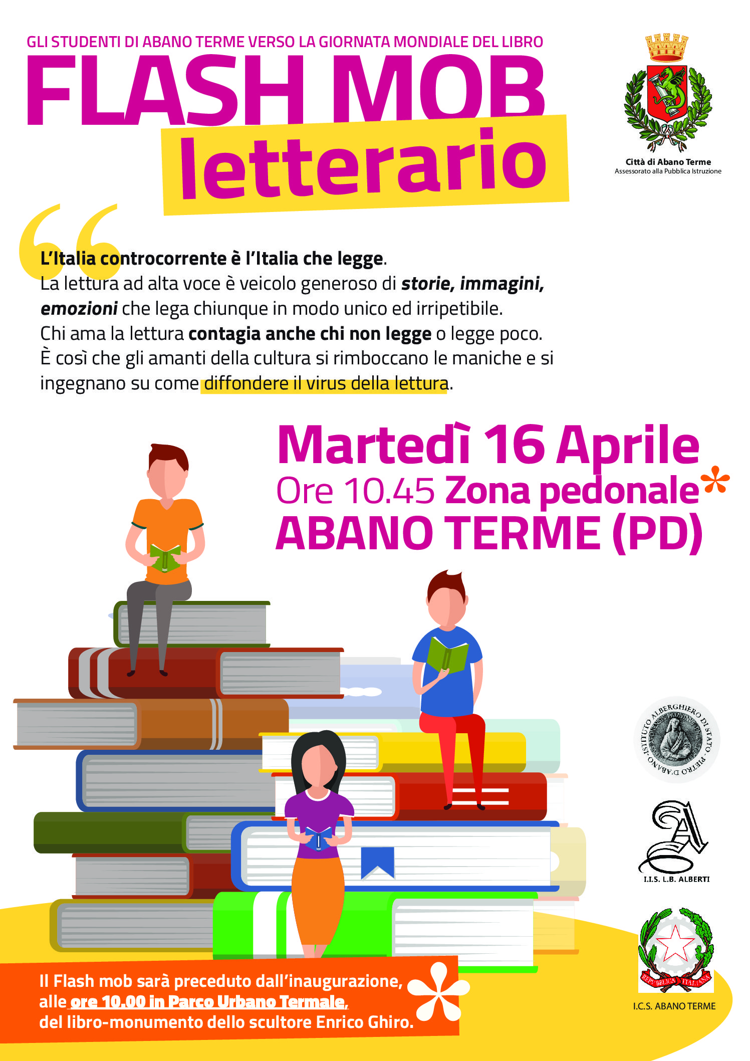 FLASH MOB LETTERARIO